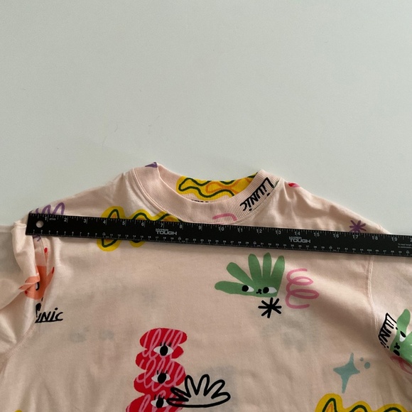 Liunic H&M Youth Kids T-Shirt 16/18 Multicolor Short Sleeve Artsy Skater Lounge - Picture 6 of 8